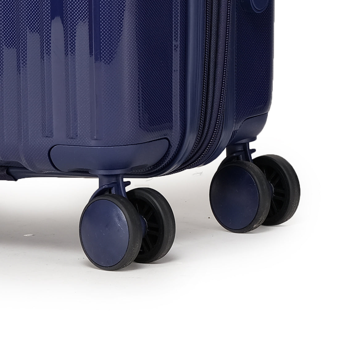 Luggage Sets 3 Piece,Luggage Set Pp Material Travel Suitcase Set With Spinner Wheels For Men Women, 20'' 24'' 28'' Dark Blue Polypropylene