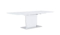 Audi Dining Table White Mdf