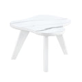 Modern Minimalist Wood Color Table Top. Solid Wood Legs, Cloud Shape To Give You A Experience, Computer Desk. The Game Table. Suitable For Dining And Living Rooms. White Mdf