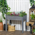 Outsunny Raised Garden Bed With Legs, 34