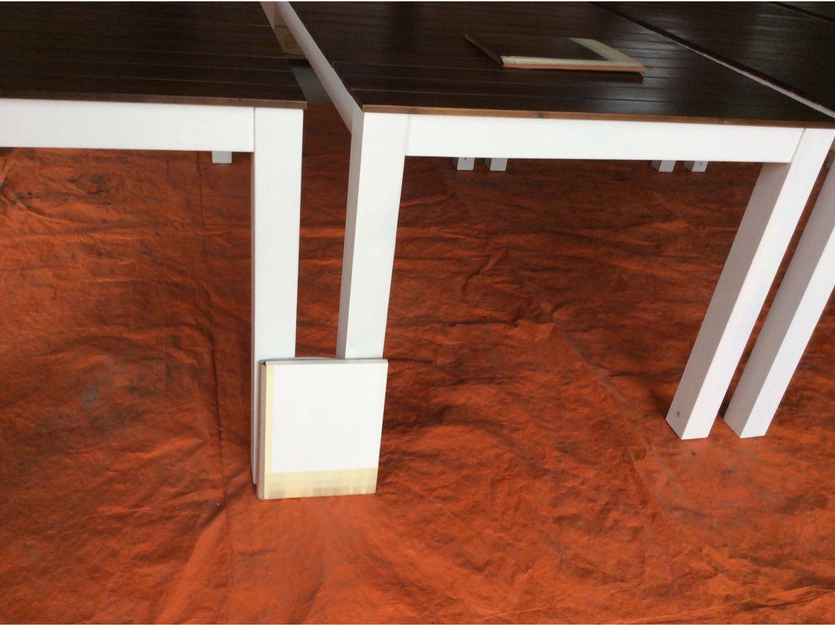 Leg59256.00Dbn Dark Brown White Acacia Wood