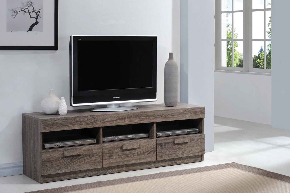 Rustic Oak Tv Stand Rustic Primary Living Space 60 Inches 50 59 Inches Wood