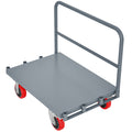 Steel Panel Truck, Heavy Duty Drywall Cart Lumber Cart Platform Truck Flat Cart, 2000Lbs, 6