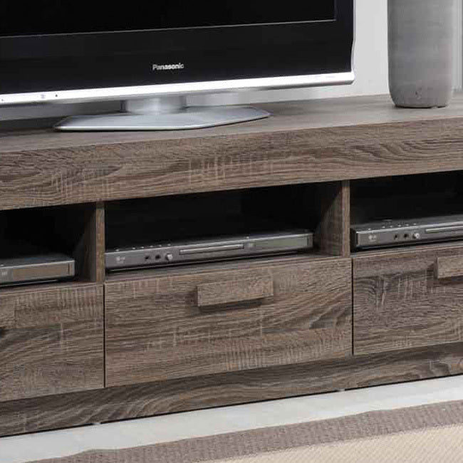 Rustic Oak Tv Stand Rustic Primary Living Space 60 Inches 50 59 Inches Wood