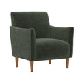 Lexi Green Accent Chair Green Foam Engineered Wood