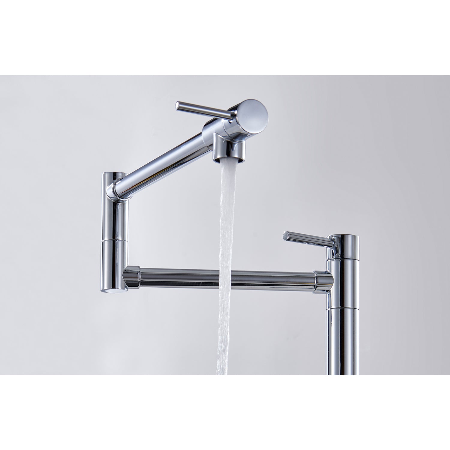 Pot Filler Faucet With Extension Shank Chrome Brass