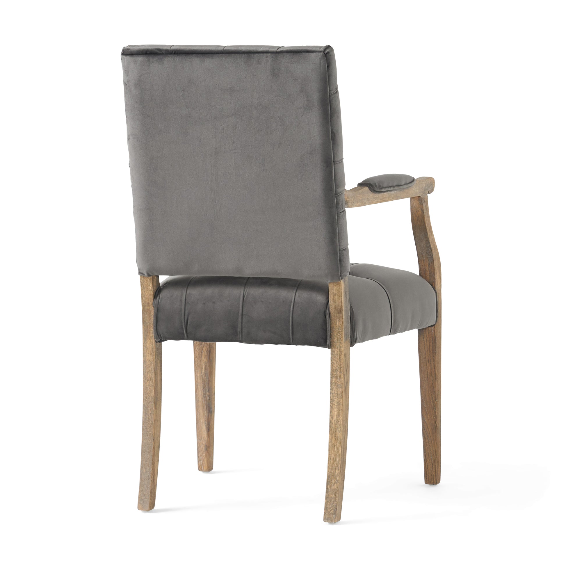 Arm Chair Charcoal Velvet