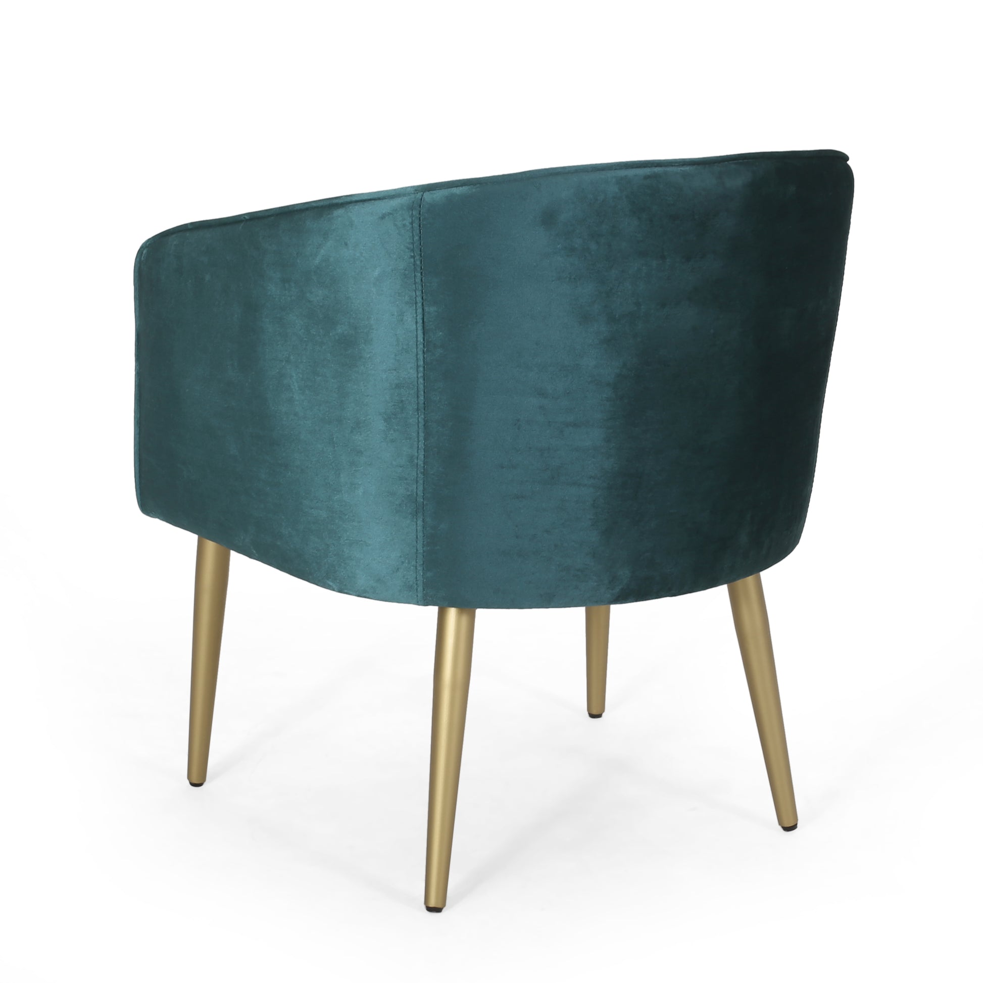 Dining Arm Chair Teal Velvet