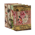 Set Of 4 Book Boxes, 5.5X4X2