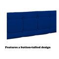 Blue Upholstered Twin Size Daybed With Trundle, Velvet Fabric, No Box Spring Required, Comfortable And Simple Design Models Box Spring Not Required Twin Blue Wood Espresso Bedroom Artsy,Classic,Retro Rubberwood Fiber Foam And Polyester Fiber Pad Velvet