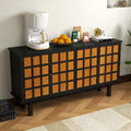 Modern Wood Tv Stand, Entertainment Center For Tvs Up To 65