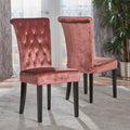 Kd Dining Chair Blush Velvet