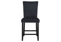 Mikha Black Bar Stools Kit Of 2 Black Mdf