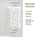 52 Inch Modern With 3 Color Dimmable Light 5 Abs Blades Smart Remote Control Reversible Dc Motor White For Indoor White Abs