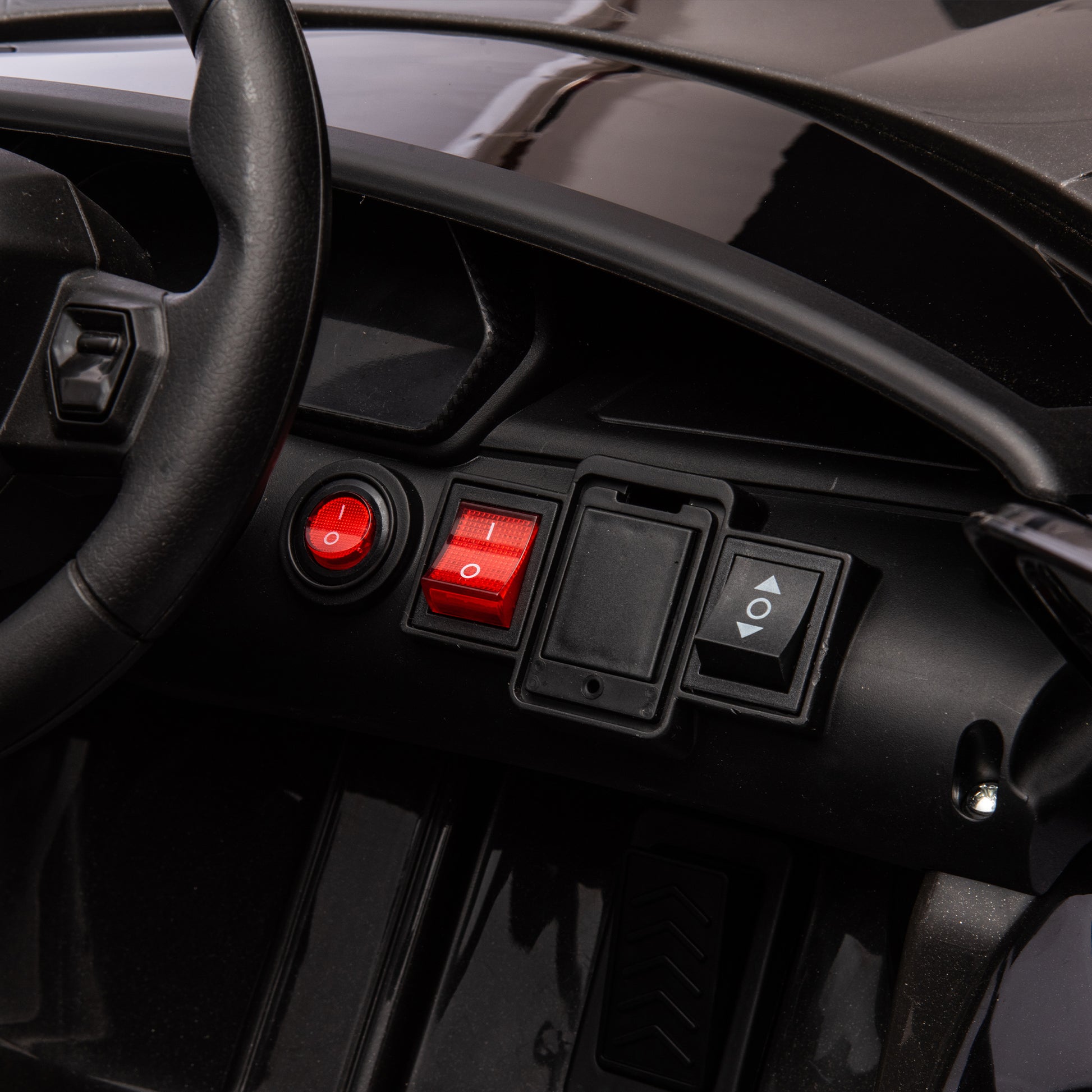 12V Kids Ride On Car W Parents Remote Control,Licensed Lamborghini Aventador Xago,Hydraulic Pressure Door,Slow Start,Early Education,Bluetooth,Adjustable Volume,Mp3,Usb,Led Lights For Kids Aged 2 4. Black 50 99 Lbs Polypropylene