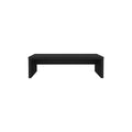 Monitor Stand Kent, Office, Black Black Desk Top Modern Open Storage Engineered Wood