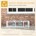 Pawhut Outdoor Cat Tunnel With Extendable Design, 59
