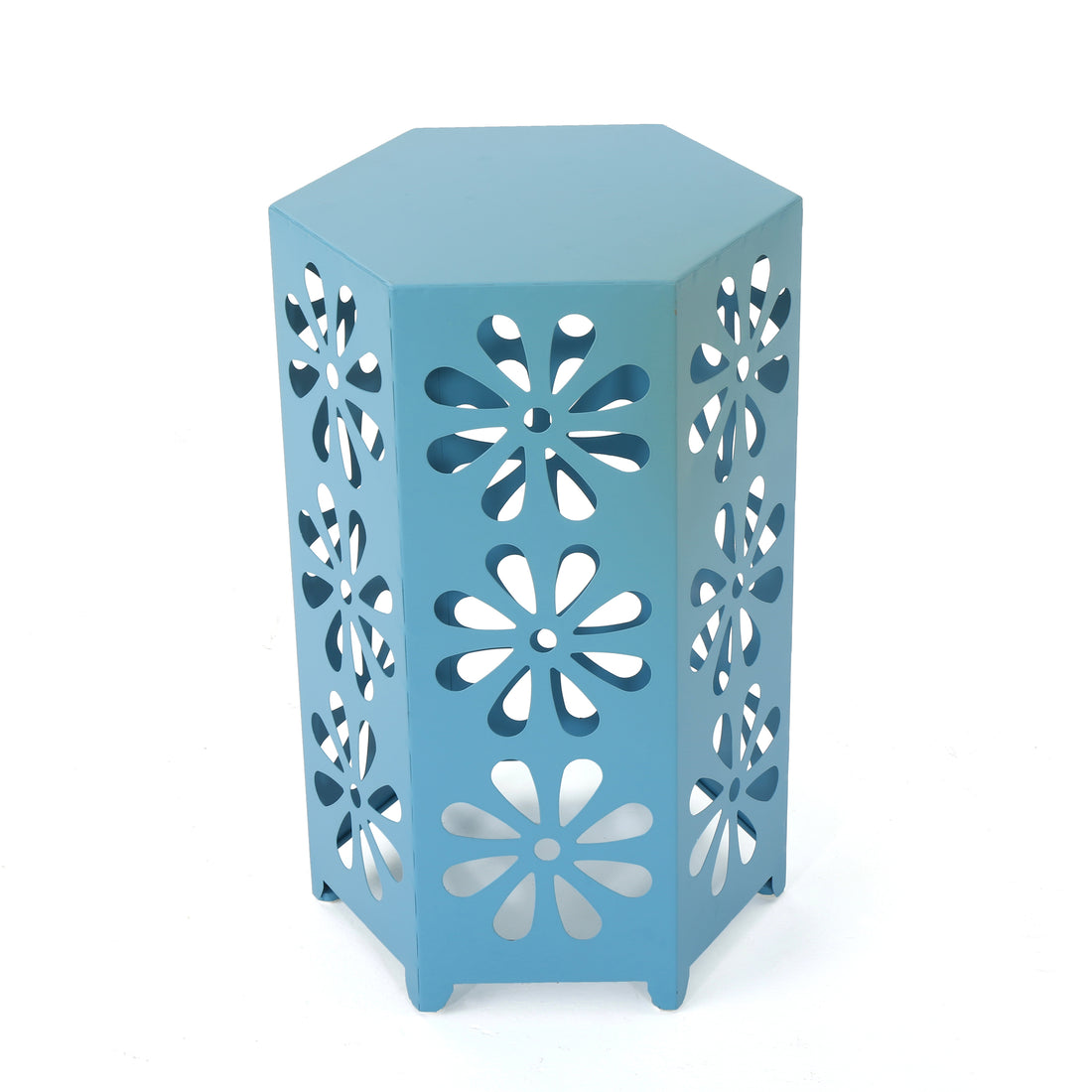 Dandelion 14" Side Table - Blue Iron