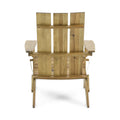 Zuma Foldable Adirondack Chair Natural Wood