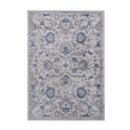 5X7 Blue Silver Oriental Non Shedding Living Room Bedroom Dining Home Office Stylish And Stain Resistant Area Rug Blue Polyester