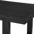 Yves Dining Table Black Wood