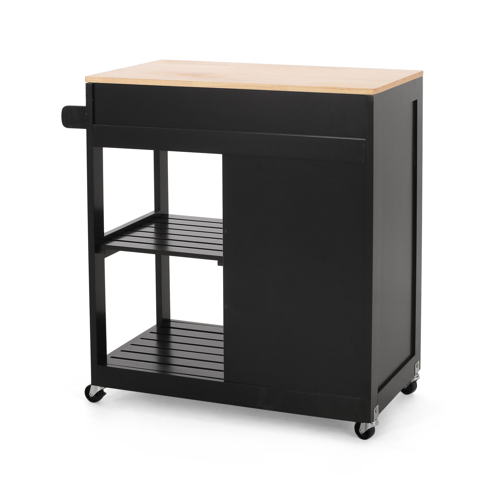 Kitchen Cart - Black Wood