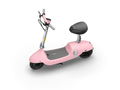 Electric Scooter With Foldable Seat W 35 Miles Operating Range & 15.5Mph Max Speed Pink Pink Aluminum