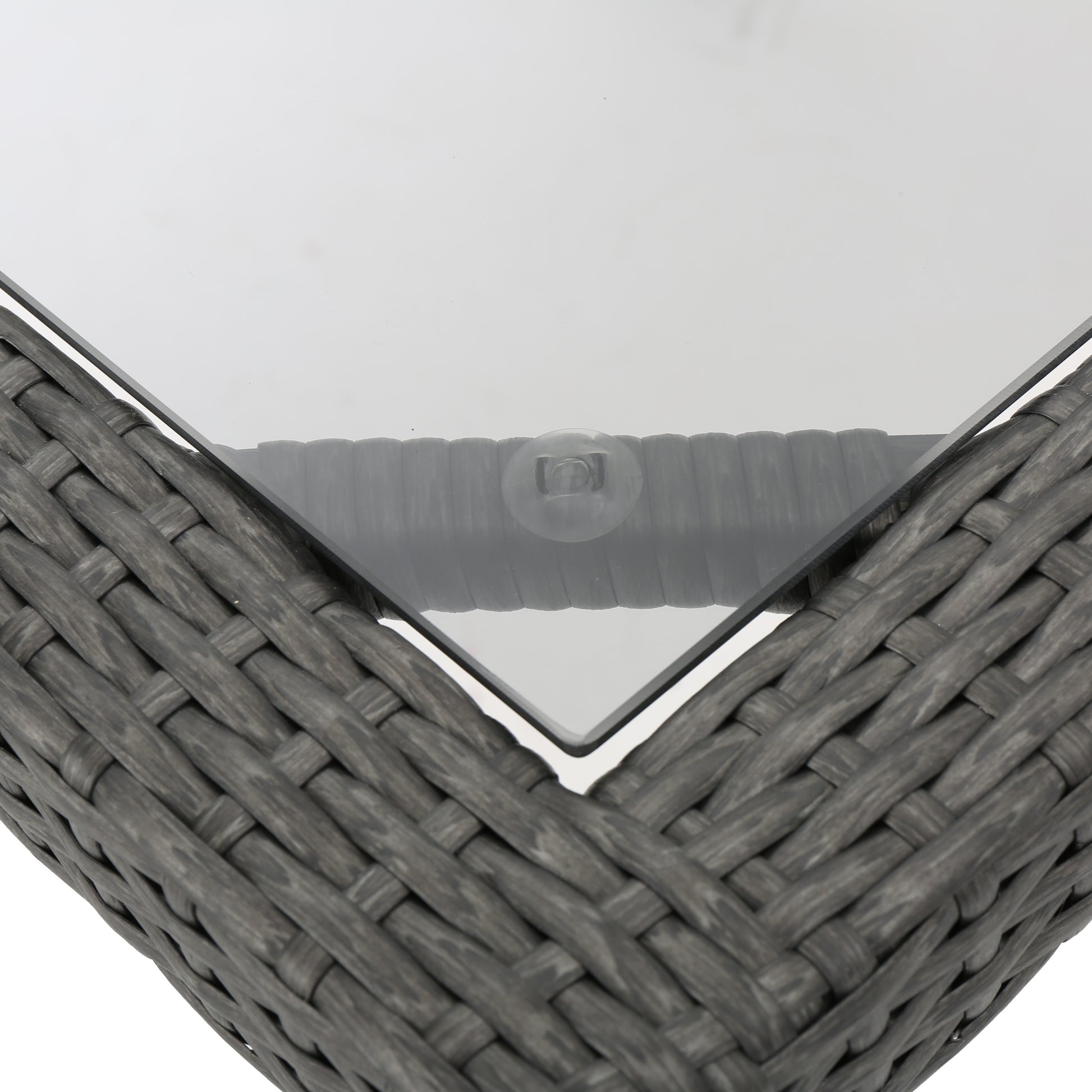 San Pico 40 Grey Rattan