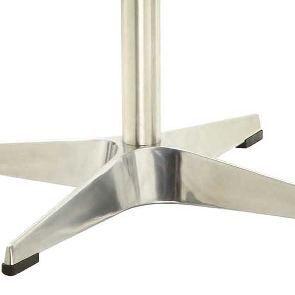 Retro Brown And Chrome Accent Chair With Padded Cushion Brown Primary Living Space Vintage Leather