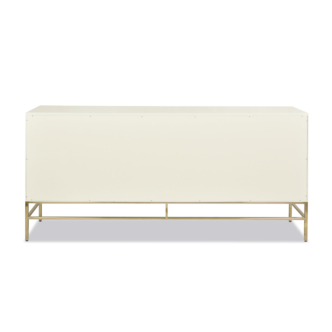 Gemini 79" Sideboard Storage Buffet, White Lacquer Birchwood White Solid Wood Mdf Solid Wood Mdf