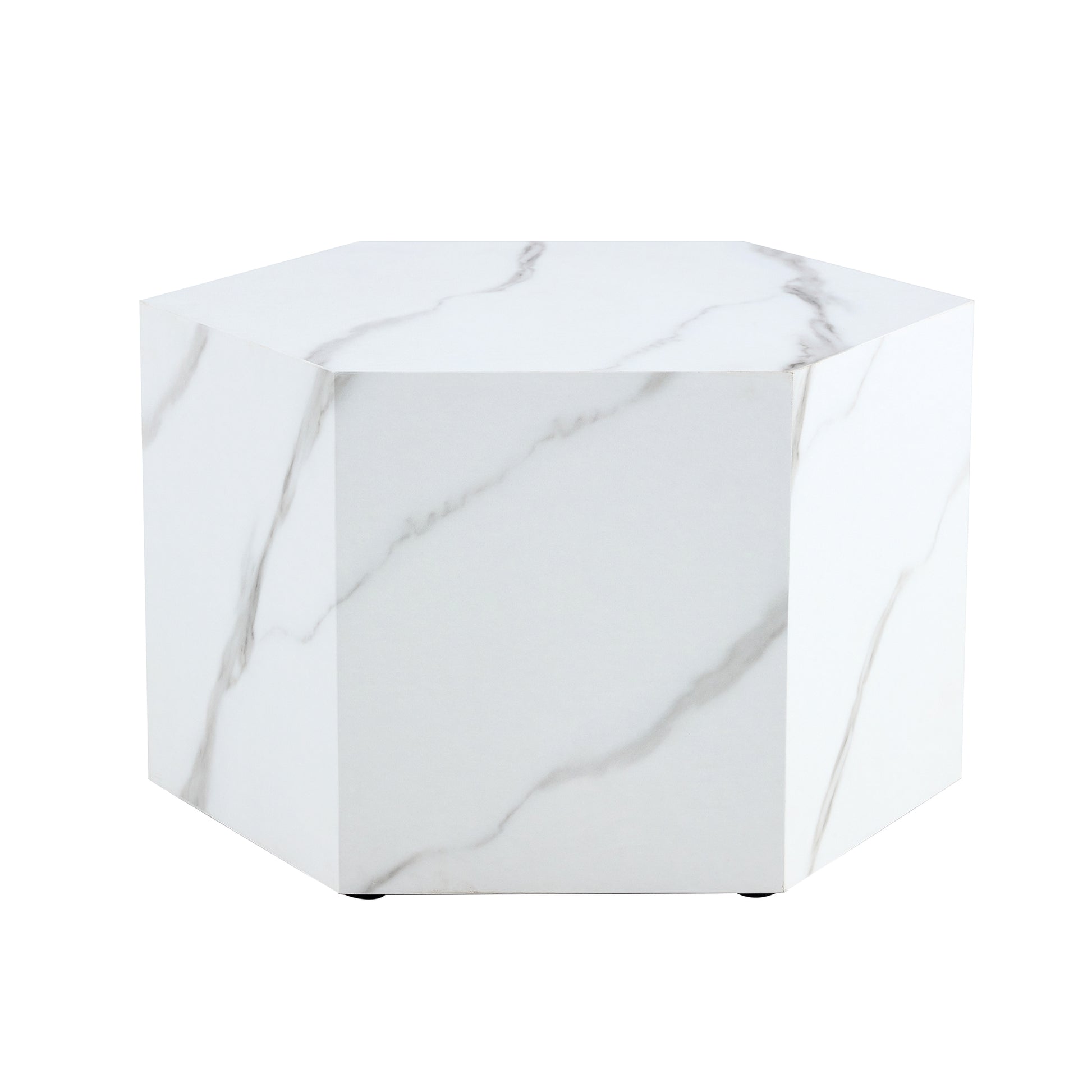 Modern Mdf Coffee Table, With Complex Texture Patterns, Style And Texture Coffee Table To Redefine Your Interior Decoration And Enhance Your Living Space, Stylish And Durable Design White Mdf