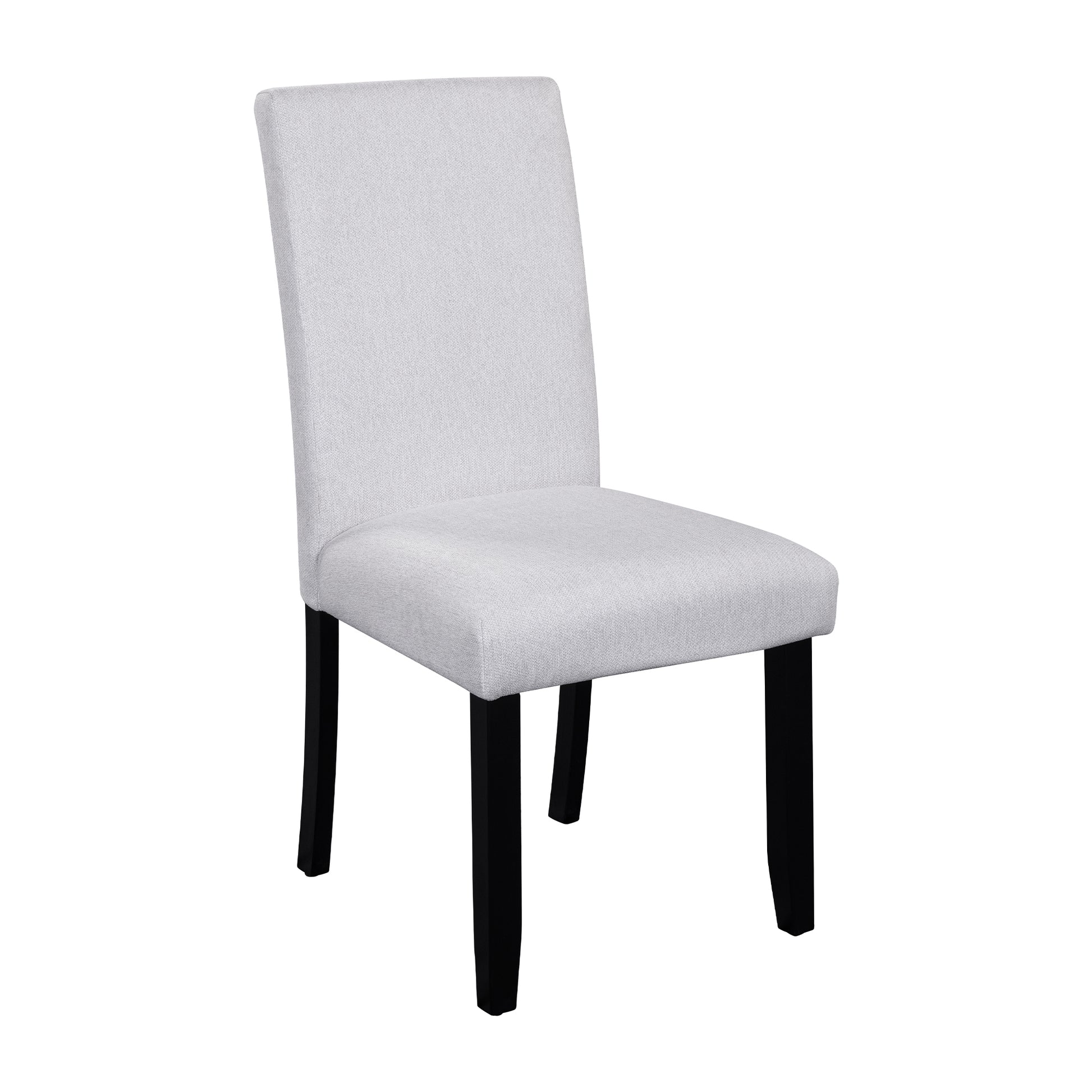 5 Piece Round Dining Table Set, 43 Inch Modern Dining Table And 4 Upholstered Chairs For Dining Room, Kitchen Room, Living Room, Easy Assembly Upholstered Chair Beige White Dining Room American Design,Farmhouse,Mid Century Modern,Modern Round Round