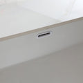 37 Inch Marble Vanity Top, Bathroom Vanity Top With Undermount Rectangular Middle Sink And 4