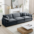 Mira 3 Seater Sofa Grey Corduroy 3S Grey Corduroy 3 Seat