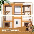 Catio Outdoor Cat Enclosure With Roof 72