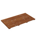 Teak Wood Bathroom Anti Slip Mat Teak Solid Wood