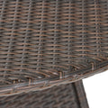 Corsica Rd Dining Table Brown Wicker