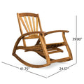 Sunview Reclining Rocking Chair Teak Wood