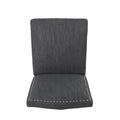 Dining Chair Charcoal Fabric