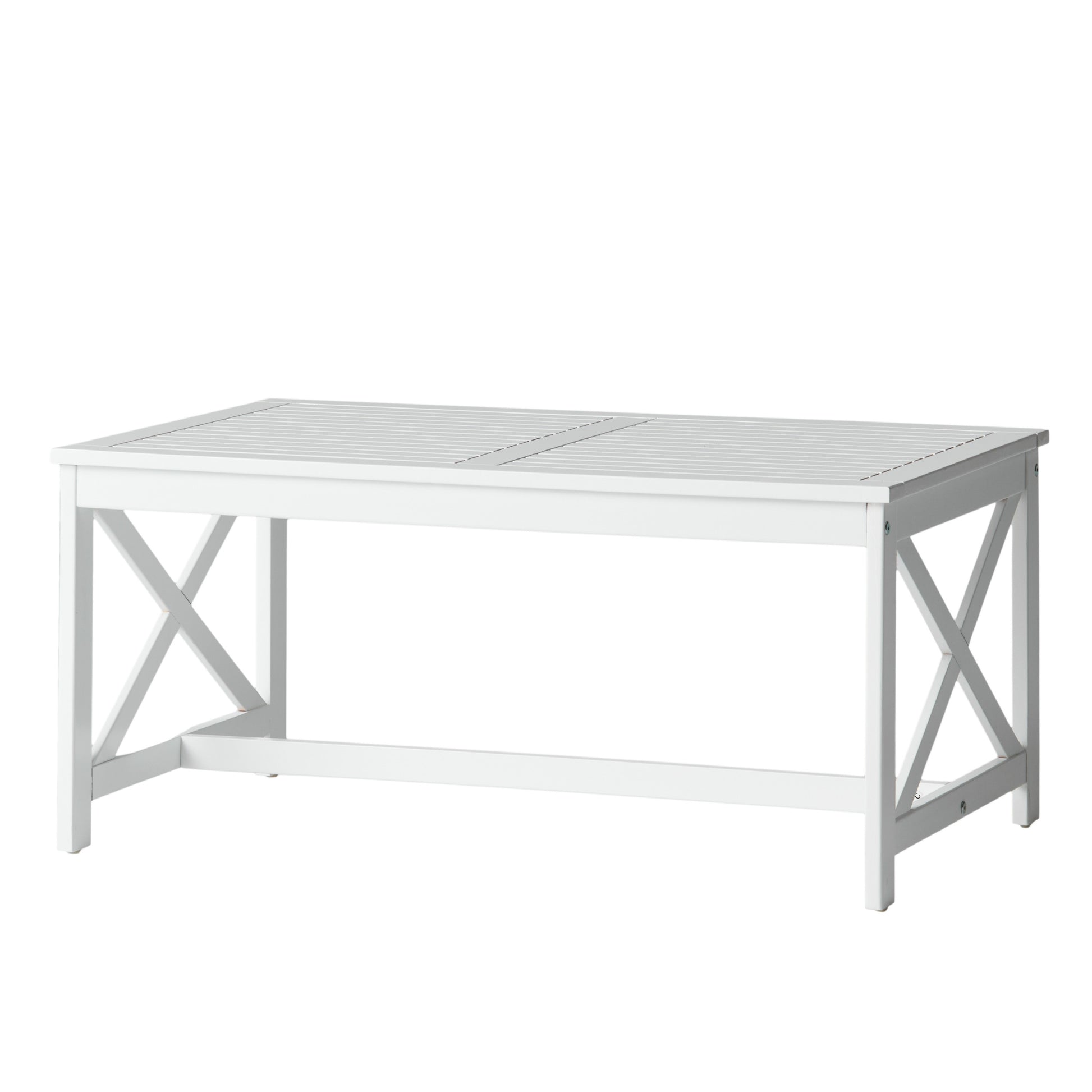 Coffee Table White Wood