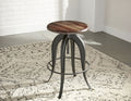 Sparrow Round Setup Stool Dark Brown Dark Brown Wood