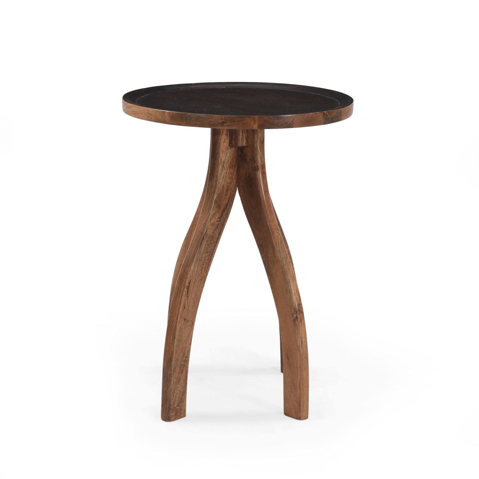 End Table Wood Wood Synthetic Wood