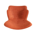 Contour Chair Orange Fabric