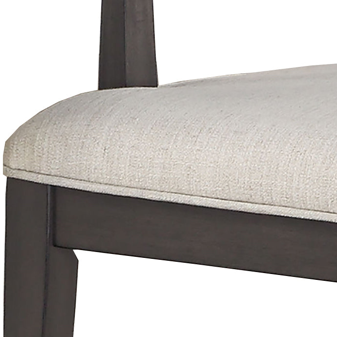 Mila Arm Chair Set Of 2 White White Fabric