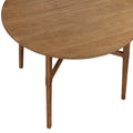 Oslo Round Counter Table Dark Brown Dark Brown Wood