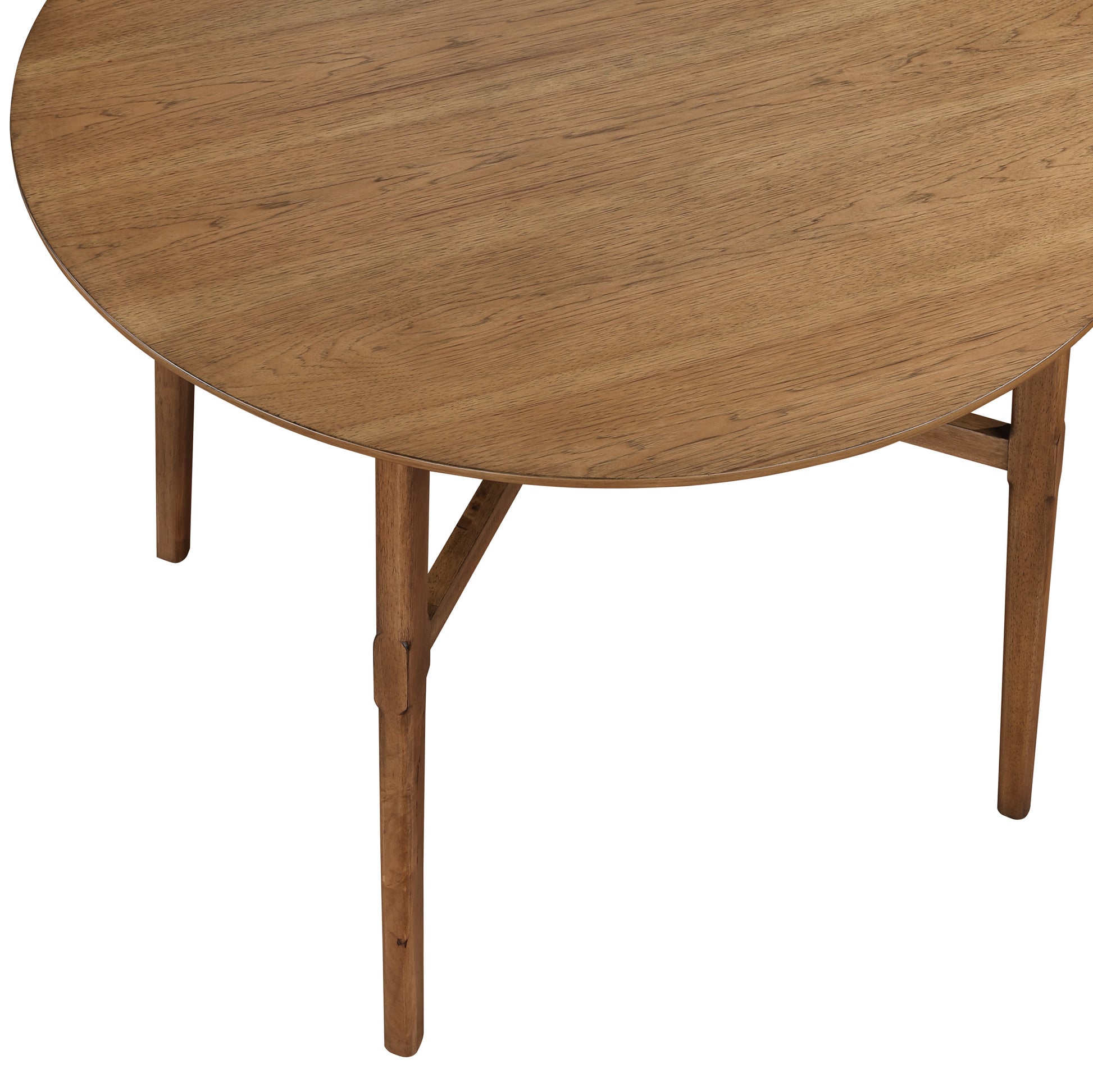 Oslo Round Counter Table Dark Brown Dark Brown Wood