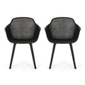 Lotus Chair Black Polypropylene