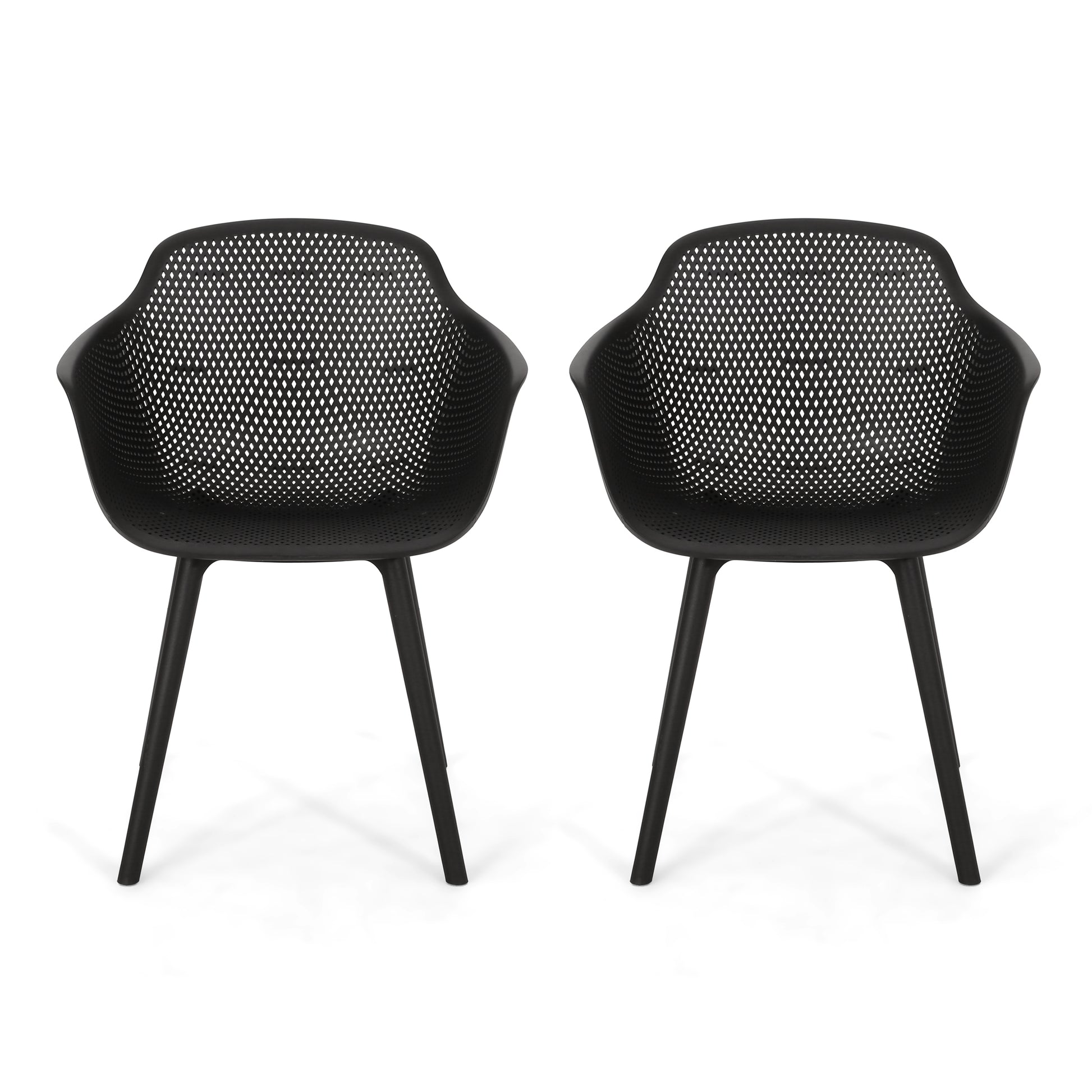 Lotus Chair Black Polypropylene