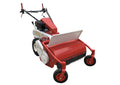 Professional Commercial Rotary Lawn Mower For High And Thick Grass Red Iron