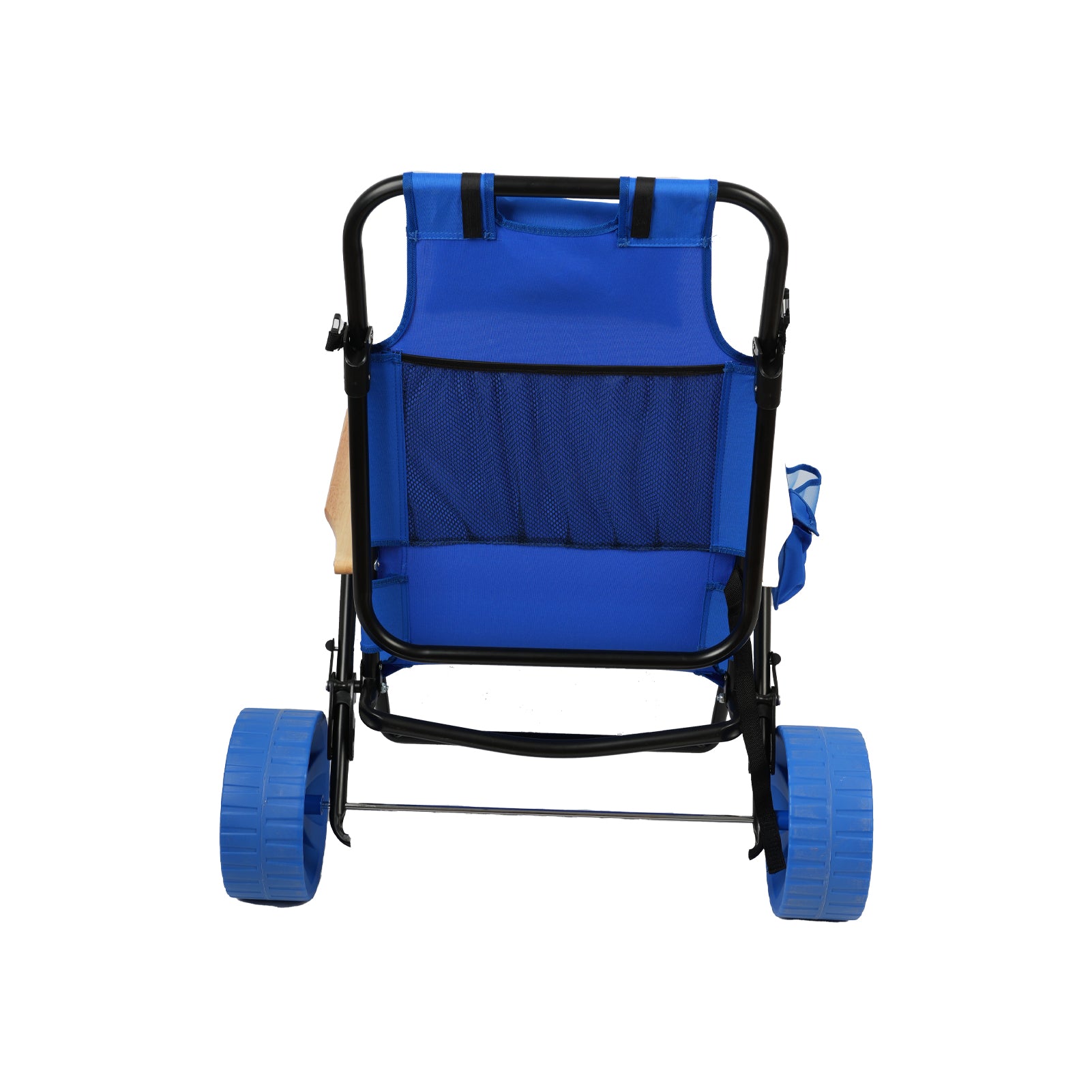 Beach Cart Chairs With Wheels 2 In 1 Foldable Beach Lounge Chair With Integrated Wagon Pull Cart Perfect For Backyard Pool Or Picnic Light Blue Garden & Outdoor American Design,American Traditional Iron